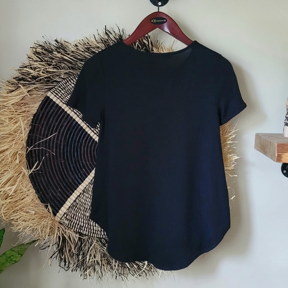 Sz S ARITZIA WILFRED FREE Esther Knit Tee - Picture 4 of 4